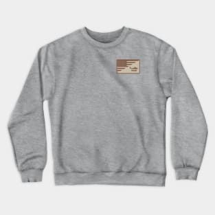 AH-64 Apache Desert Patch (Small logo) Crewneck Sweatshirt